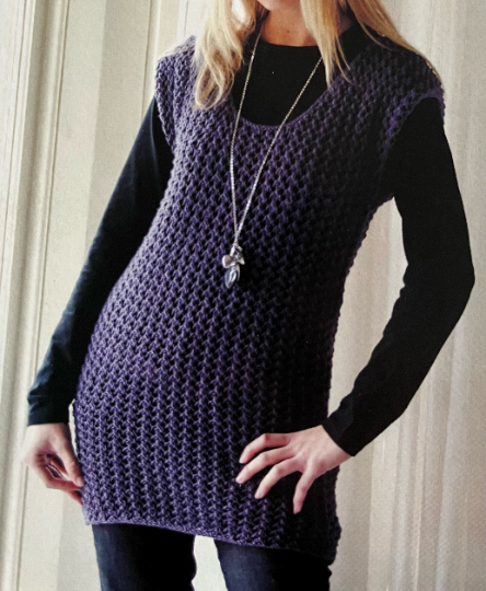 Knitted Tunic Mini Dress Pattern 💜 Perfect autumn #knit #knitteddress #tunicdress #knitwear #bizhour #craftbizparty #UKMakers #MHHSBD #autumnwear #giftideas #yarn dwcrochetpatterns.etsy.com/uk/listing/133…