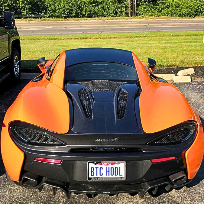 🏁 When a number plate matches your values… 😎⚡️