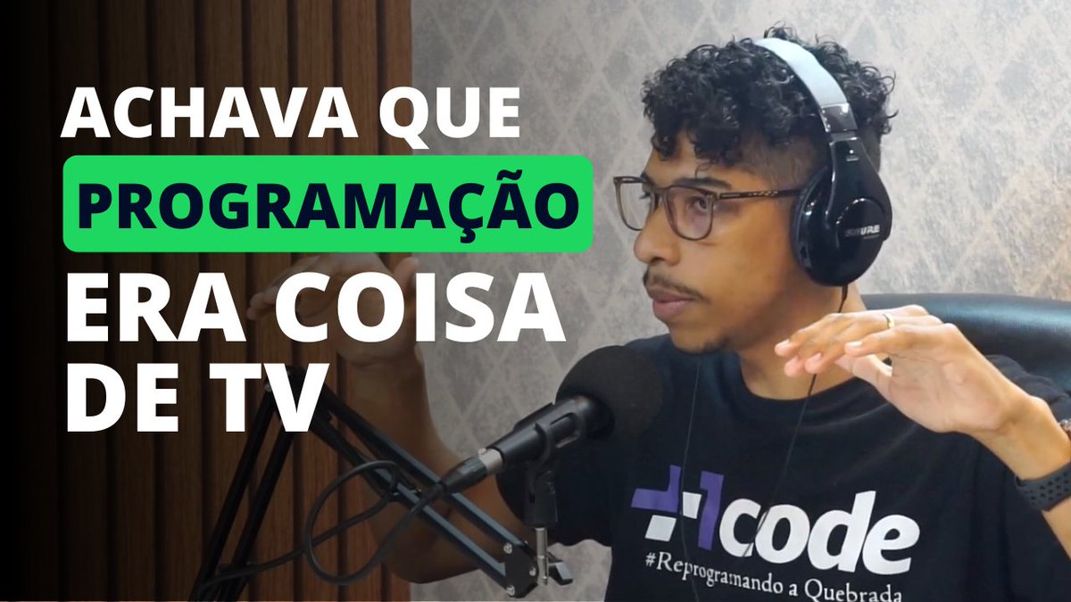 danvitoriano's tweet image. Muita gente não faz ideia do que estamos falando quando nos referimos à área de programação e desenvolvimento web. Com @TauanSMatos CEO da @mais1code: youtube.com/watch?v=zfLQ6z… 

#devs40mais #podcast #programação