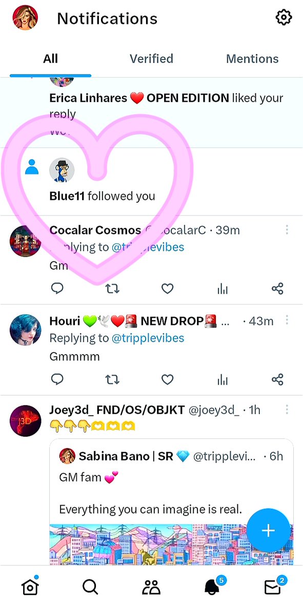 Omgoodness!!! 😻🥰

Look, who is just following me 🙈🙈🥰🥰

Thank you so much <a href="/Blue11art/">Blue11</a>