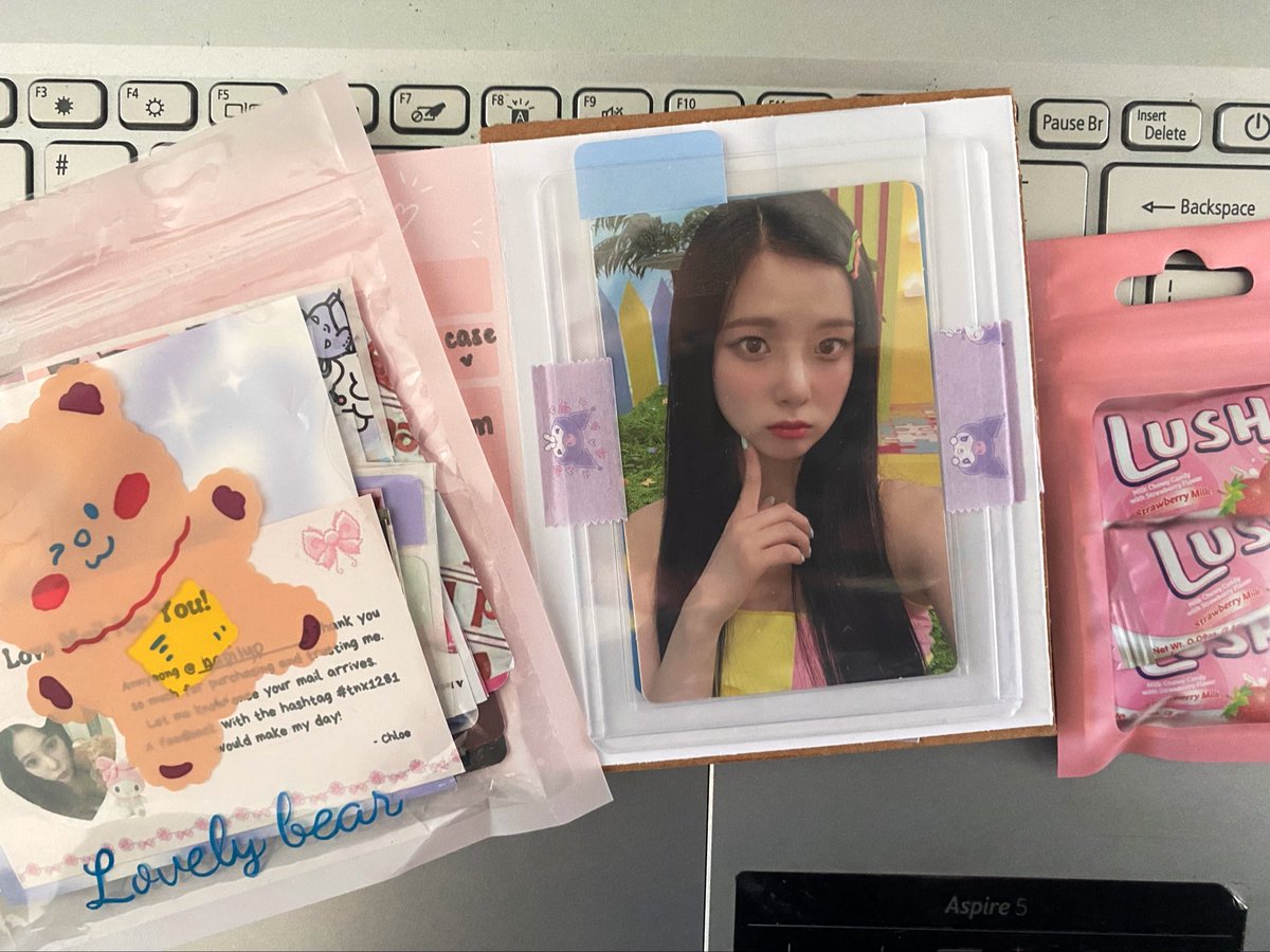 hapilyp's tweet photo. ๐ #hapimails from @faeryujin_
I received both yujin in good condition! Thank you for letting me have her as Iโve been looking for this pc for a looong time ๐ฅน also ang daming freebies thank you!
#tnx1281 https://t.co/D6tWbRvLRL