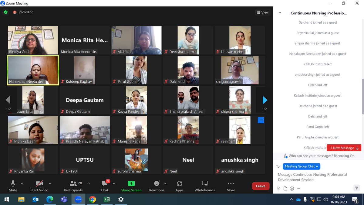 MIssionNIramaya's tweet image. The pilot CNPD was a big hit! Get ready to be a part of this unique initiative and learn from Prof. Reena Menon, former Principal, St John’s College of Nursing. She&apos;s all set to give insights on #ImprovingTeaching interactions in the classes!
Register Now: bit.ly/3DPEszG