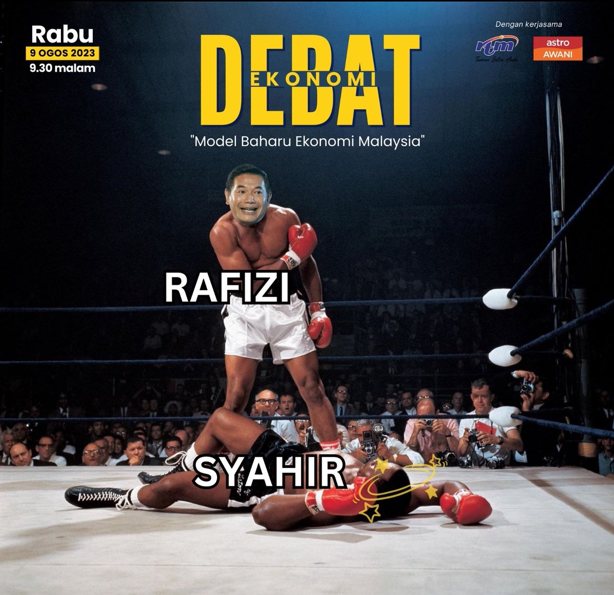 unity_govt's tweet photo. Debat ekonomi #Rafizi vs #Syahir https://t.co/3QFzlpRZM9