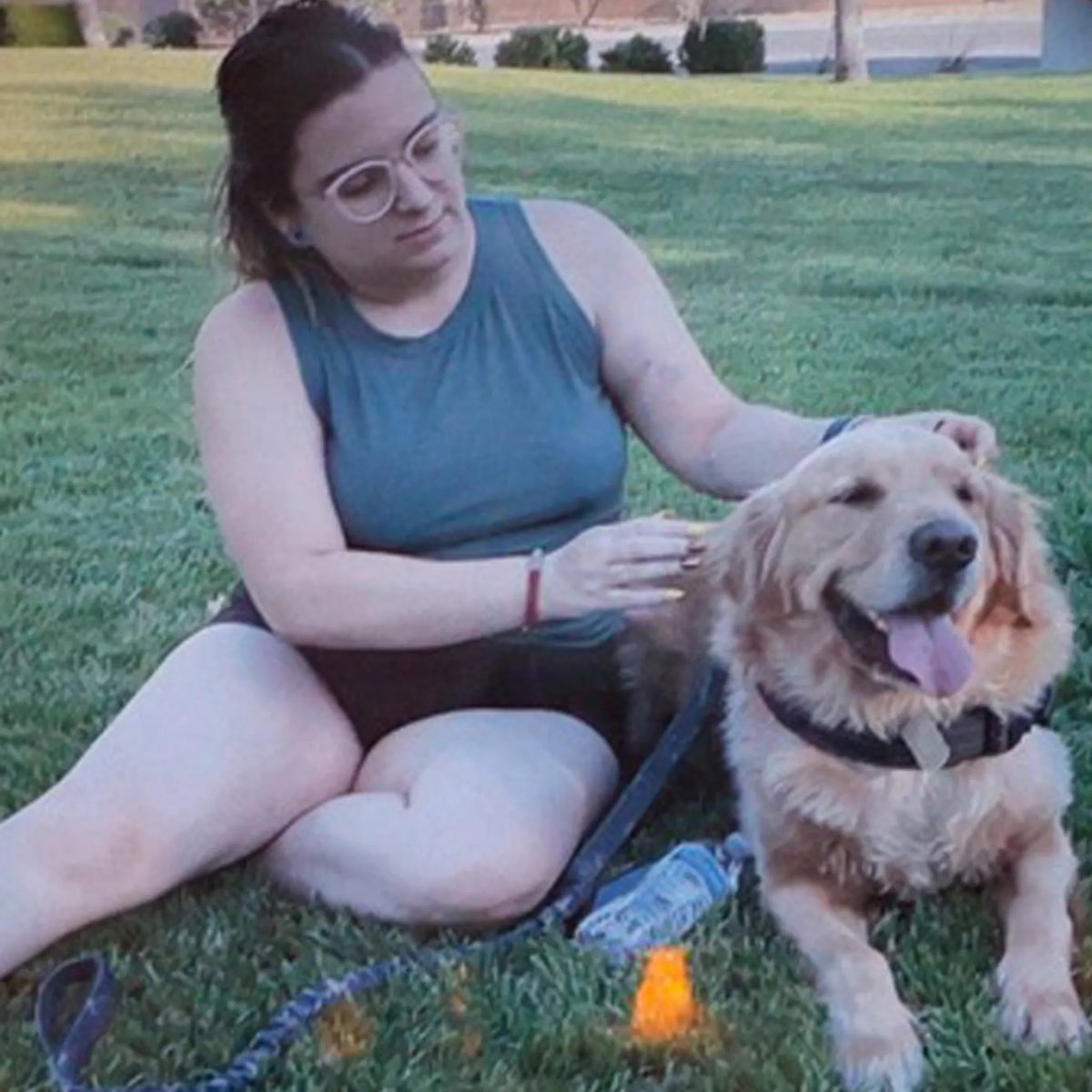 SportsGuyLance's tweet photo. This girl and her dog were burned alive but don’t let that stop Bama fanboys from flexing the brotherhood. https://t.co/CVYsS5NWme