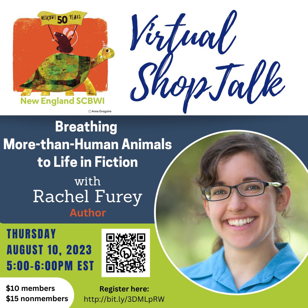 Tonight’s the night! It’s not too late to register! Can’t make it live? A recording will be sent out and available for 30 days. We can’t wait to hear from @RachelEFurey! Learn more & register here: scbwi.org/events/virtual…