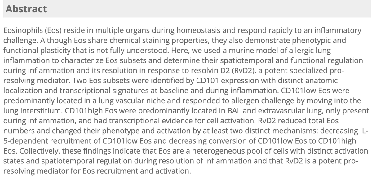 BDLevy AIR Lab (@bdlevylab) on Twitter photo Congratulations to Dr. BrĂŒggemann (<a href="/thaysebrug/">Thayse BrĂŒggemann</a>)
and co-authors on their recent publication titled, "Eosinophil Phenotypes are Functionally Regulated by Resolvin D2 During Allergic Lung Inflammation" in
<a href="/AJRCMB/">ATS Red Journal</a>
Check it out: atsjournals.org/doi/10.1165/rc⊠Congratulations to Dr. BrĂŒggemann (<a href="/thaysebrug/">Thayse BrĂŒggemann</a>)
and co-authors on their recent publication titled, "Eosinophil Phenotypes are Functionally Regulated by Resolvin D2 During Allergic Lung Inflammation" in
<a href="/AJRCMB/">ATS Red Journal</a>
Check it out: atsjournals.org/doi/10.1165/rcâŠ