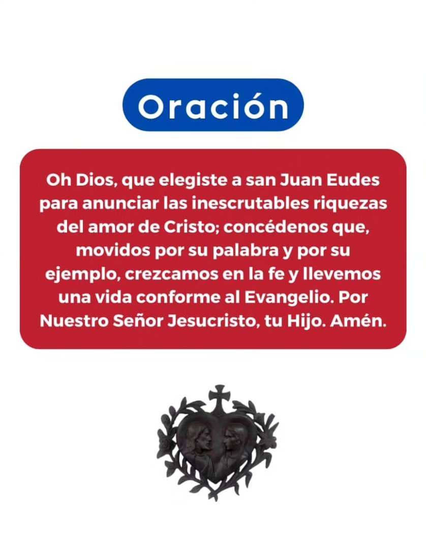 Primer día de la novena a San Juan Eudes

#eudistasdevenezuela