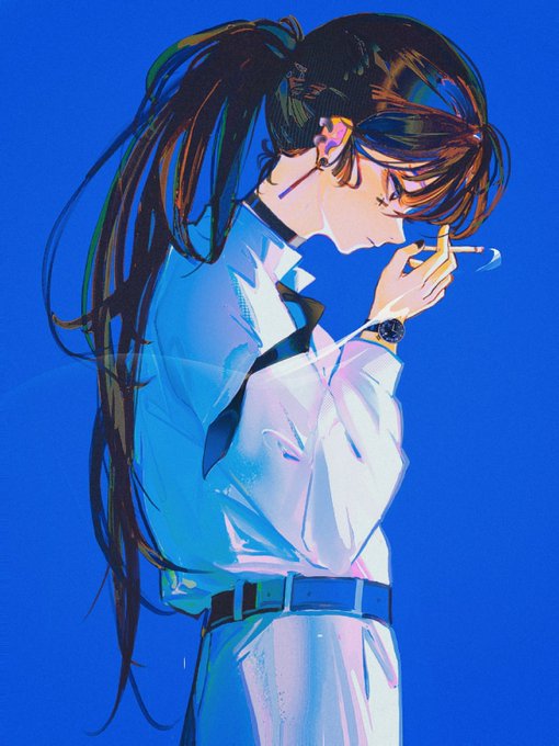 「女の子 くわえタバコ」のTwitter画像/イラスト(人気順)｜2ページ目