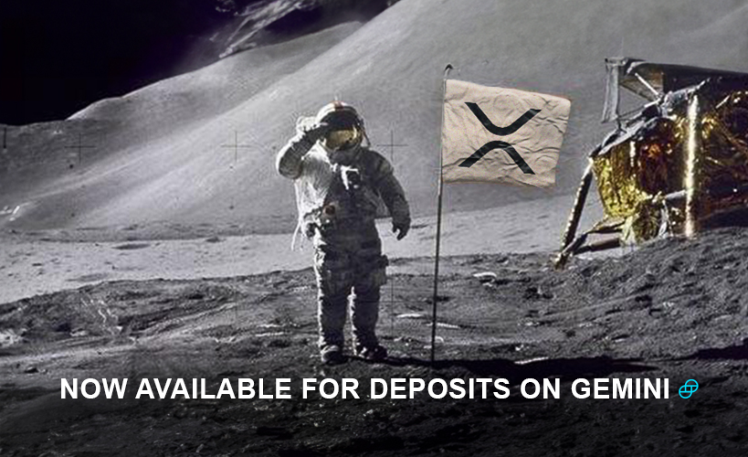 We have xciting news!

XRP is now available for deposits on Gemini. Trading support will follow xtra soon. 🤝