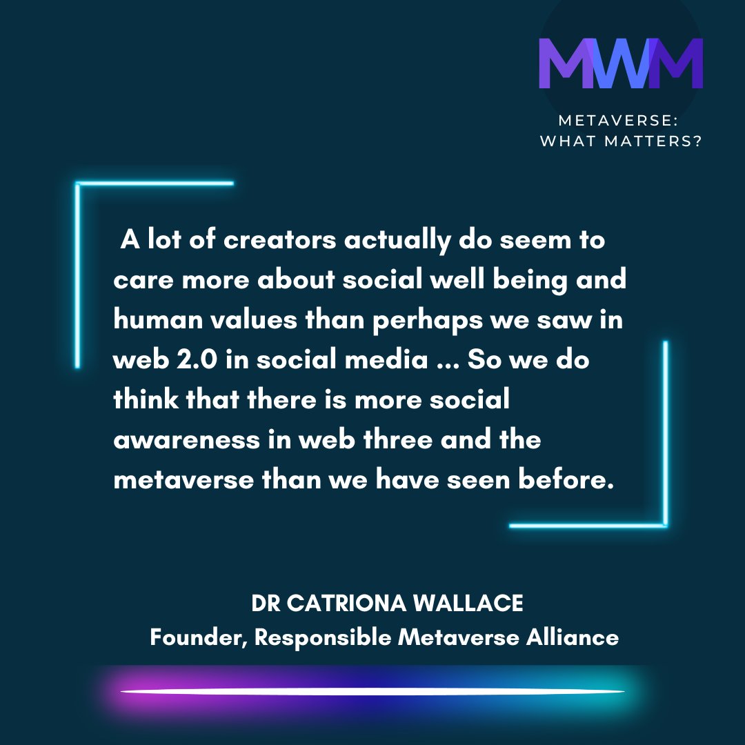 How do the physical, digital and virtual worlds all interoperate &amp; how can the worlds work together in the best interests of humanity? We explore how these worlds coexist, as well as the challenges and opportunities they present in Ep 5 of #MWM.
youtube.com/watch?v=YS3Ucz…
#Metaverse