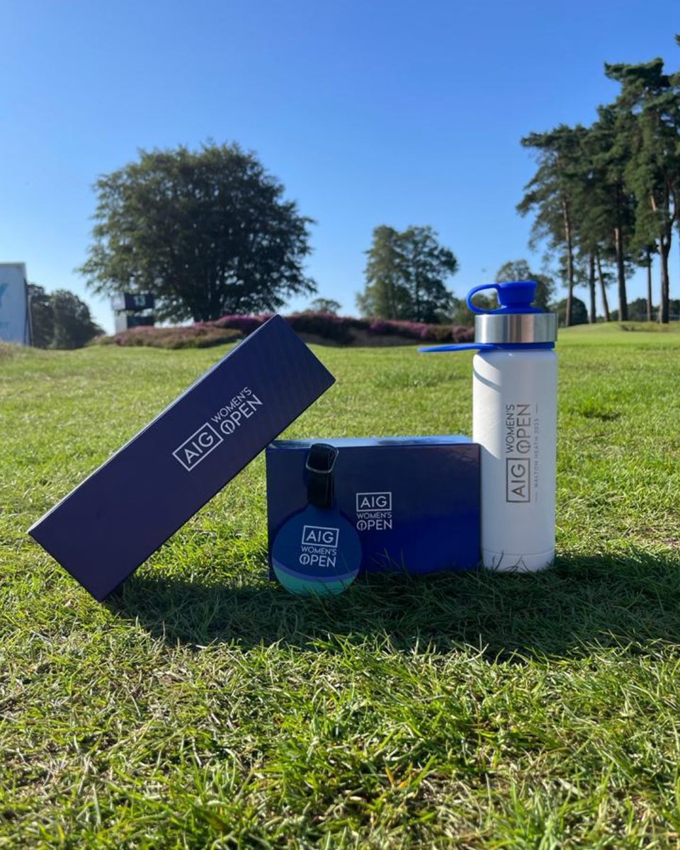 Competition pending…. 👀🏆 Win these goodies with our AIG Women’s Open Edition of the Tin Cup Challenge coming later today. @aigwomensopen @adidasgolf @ninafischergolf @waltonheathgc @lpga_tour @letgolf #Golfgiveaway #Golfcompetition #waltonheath #silvermere #AIGWomensOpen