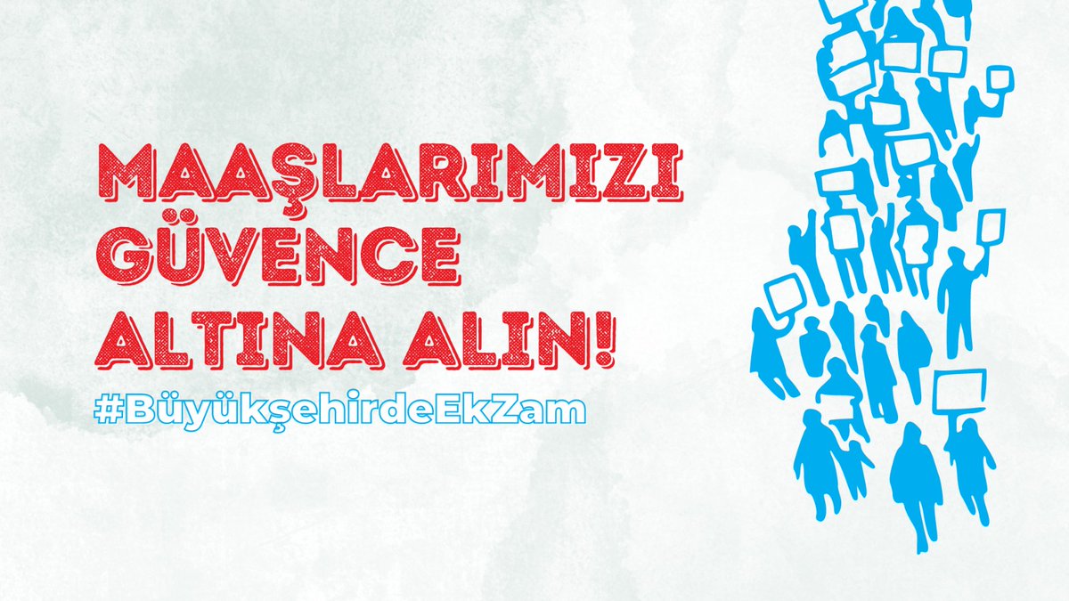 İstanbul Büyükşehir Belediyesi (<a href="/istanbulbld/">İstanbul Büyükşehir Belediyesi</a>) işçileri TÜİK enflasyonunun mağduru olmasın ve insanca bir yaşam sürdürebilsin diye maaşlar güvence altına alınmalıdır. 
#BüyükşehirdeEkZam
