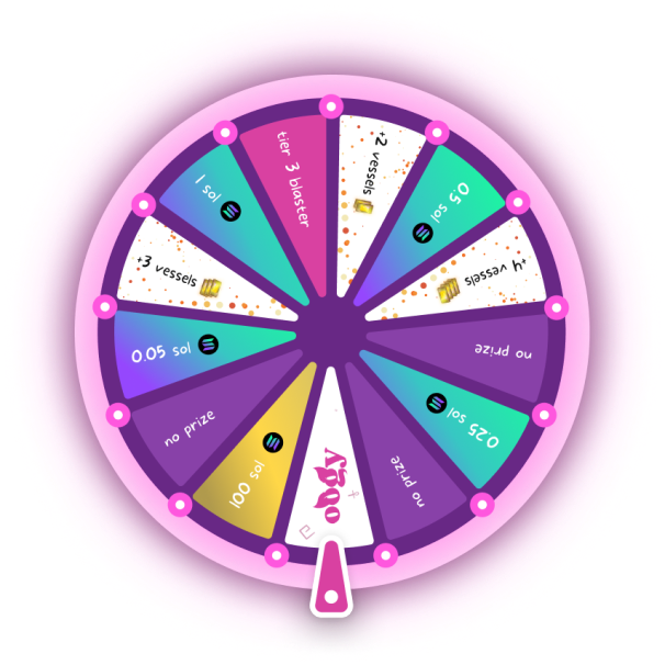 LordIkura's tweet photo. when oogy came out with 0.05 sol to spin the wheel of oogy, people said that they are draining their holders, yet we amassed 69k+ spins and 1/3 were from outsider. Fees generated goes back to the prize pool as well. The idea were similar but oogy got fudded real hard. why? https://t.co/QjwITISaWH