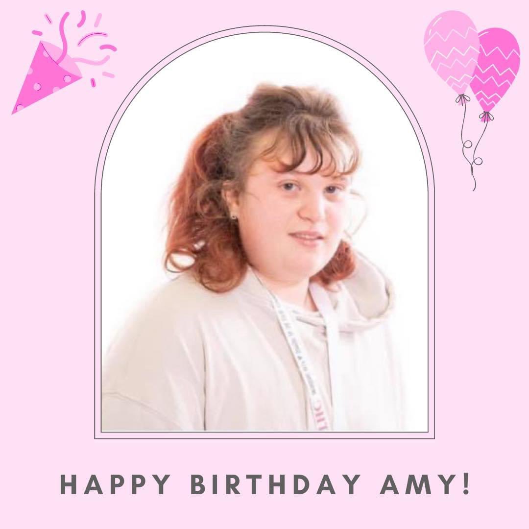 FTHC would like to say happy birthday to our charity volunteer Amy! 🥳

We all hope you have a fantastic day! 🎉💗

#birthday #community #charity #happybirthday #spreadalittlelove #fromtheheartcharity #fthc