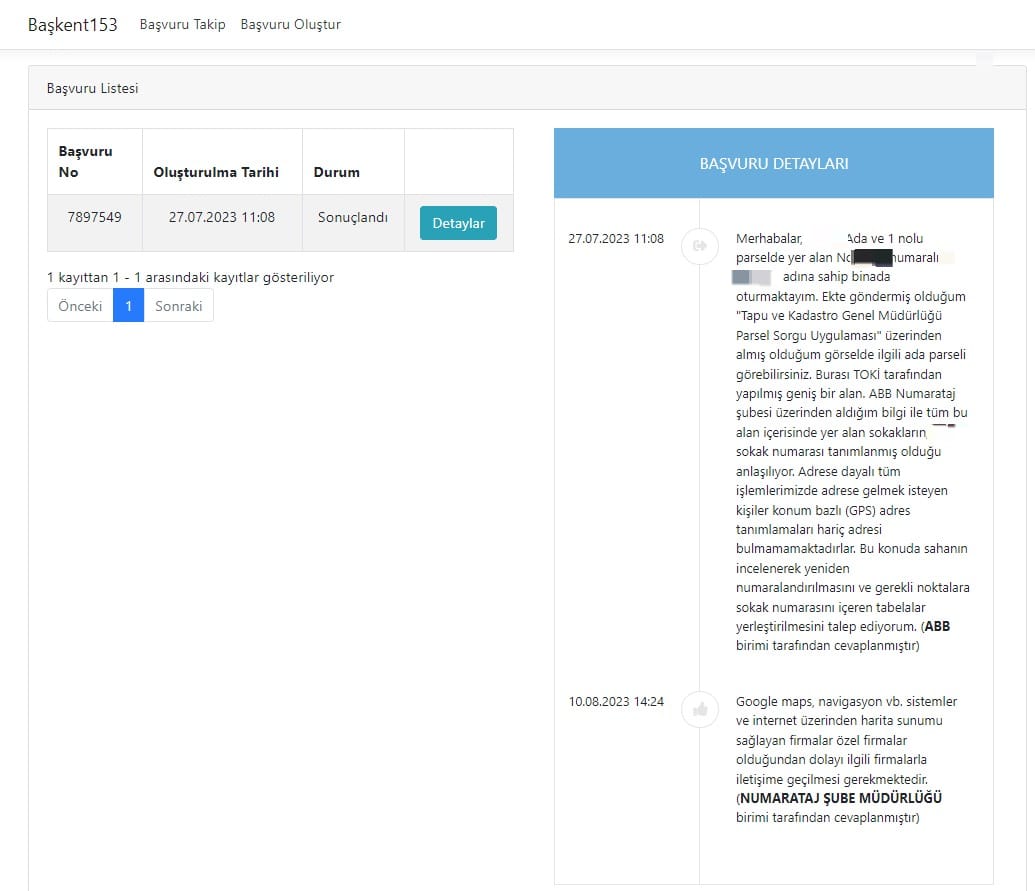 Sayın <a href="/mansuryavas06/">Mansur Yavaş</a> Başkanım <a href="/ankarabbld/">Ankara Büyükşehir</a> <a href="/mavimasa/">Başkent153</a> üzerinden yapmış olduğum başvuru ve almış olduğum yanıtı dikkatlerinize sunuyorum. Size bir cevap vermiyoruz denilmiş olsaydı daha nazik bir cevap olurdu. Konuyu ciddiye alacak başka bir birim var mı acaba? #abb #baskent