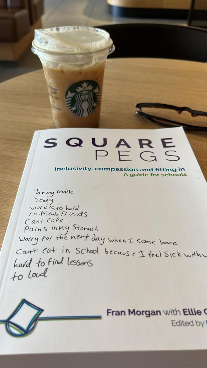 Current view whilst boys get haircuts. Such a good book - would highly recommend adding this to your reading list #twittereps