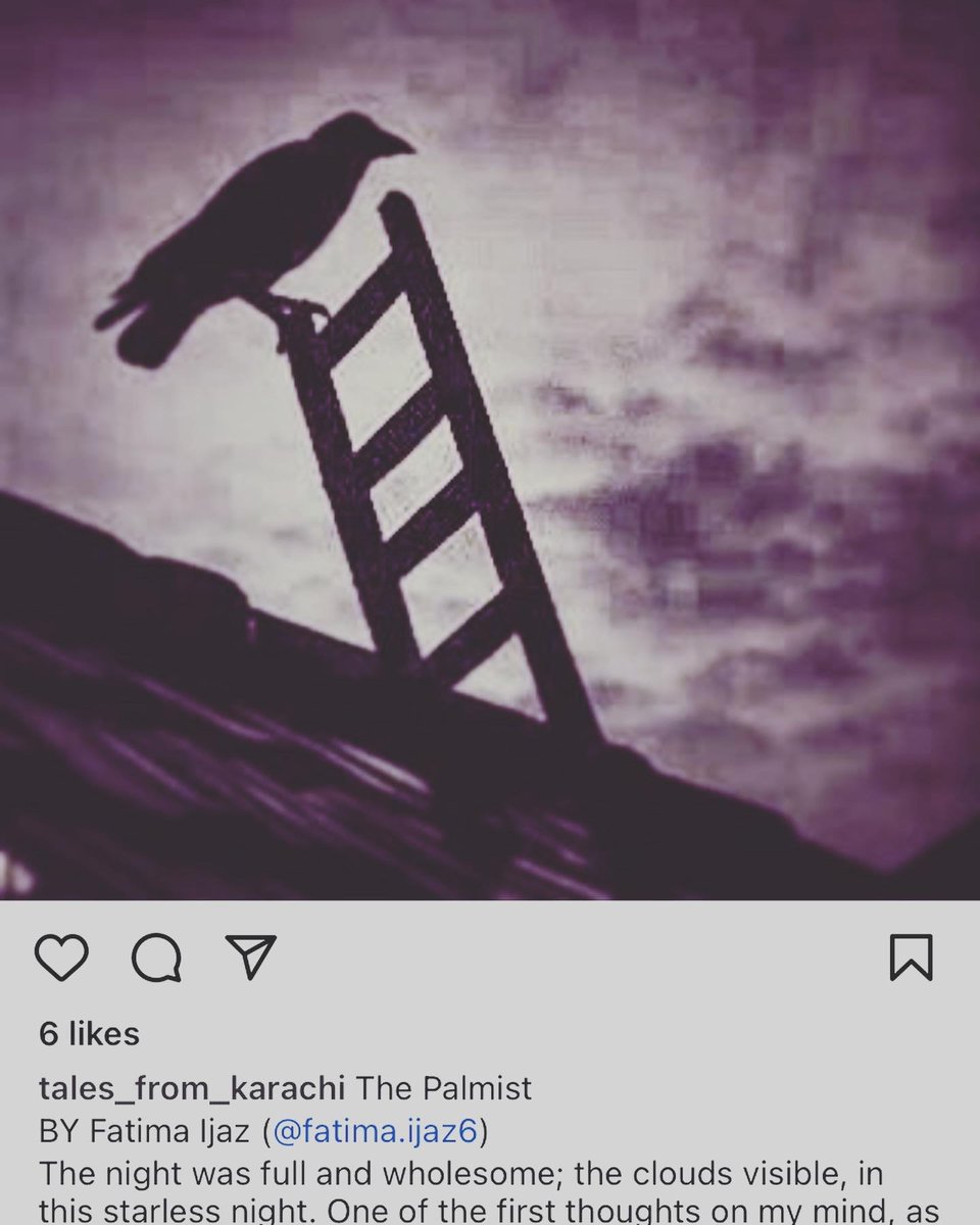 FatimaI294's tweet photo. “The Palmist” published in Tales from Karachi. #microfiction #shortstory #suddenfiction https://t.co/Odpzos1pn9