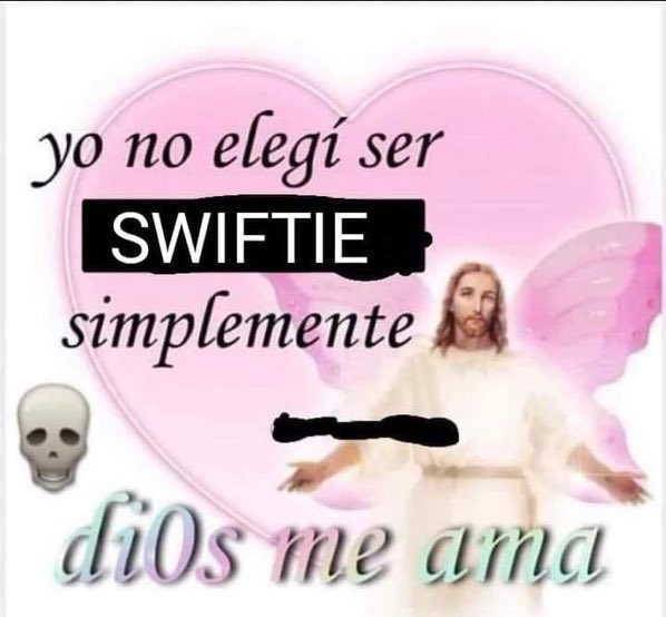 te amo taylor te debo toda la felicidad de mi adolescencia y también la de mi adultez gracias por alegrarme mis días siempre