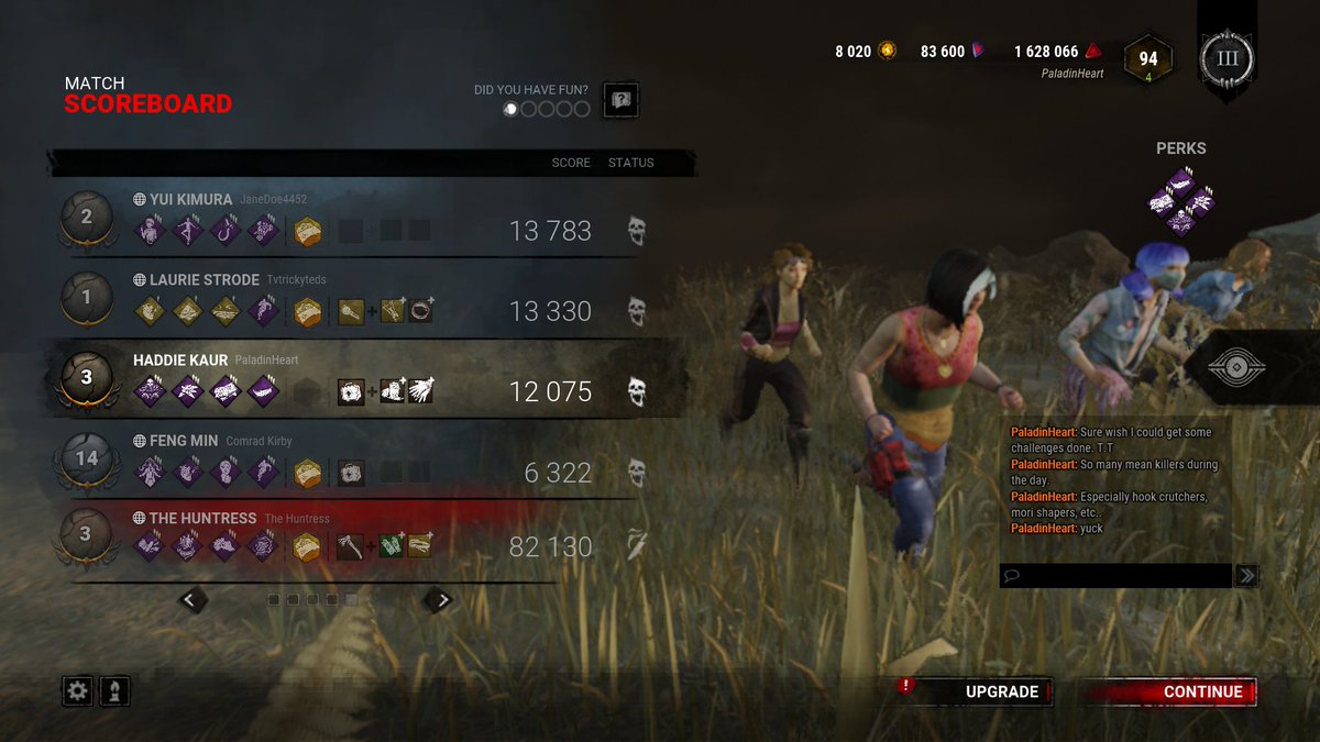 fox_paladin's tweet image. Survivors aren&apos;t getting to play at all. Killers are just getting one on hook and then chain the rest of their game from there (hook crutching). BVHR rewarding hook camping, tunneling, etc.. with huge BP. 
#DeadbyDaylight #BadGameDesign