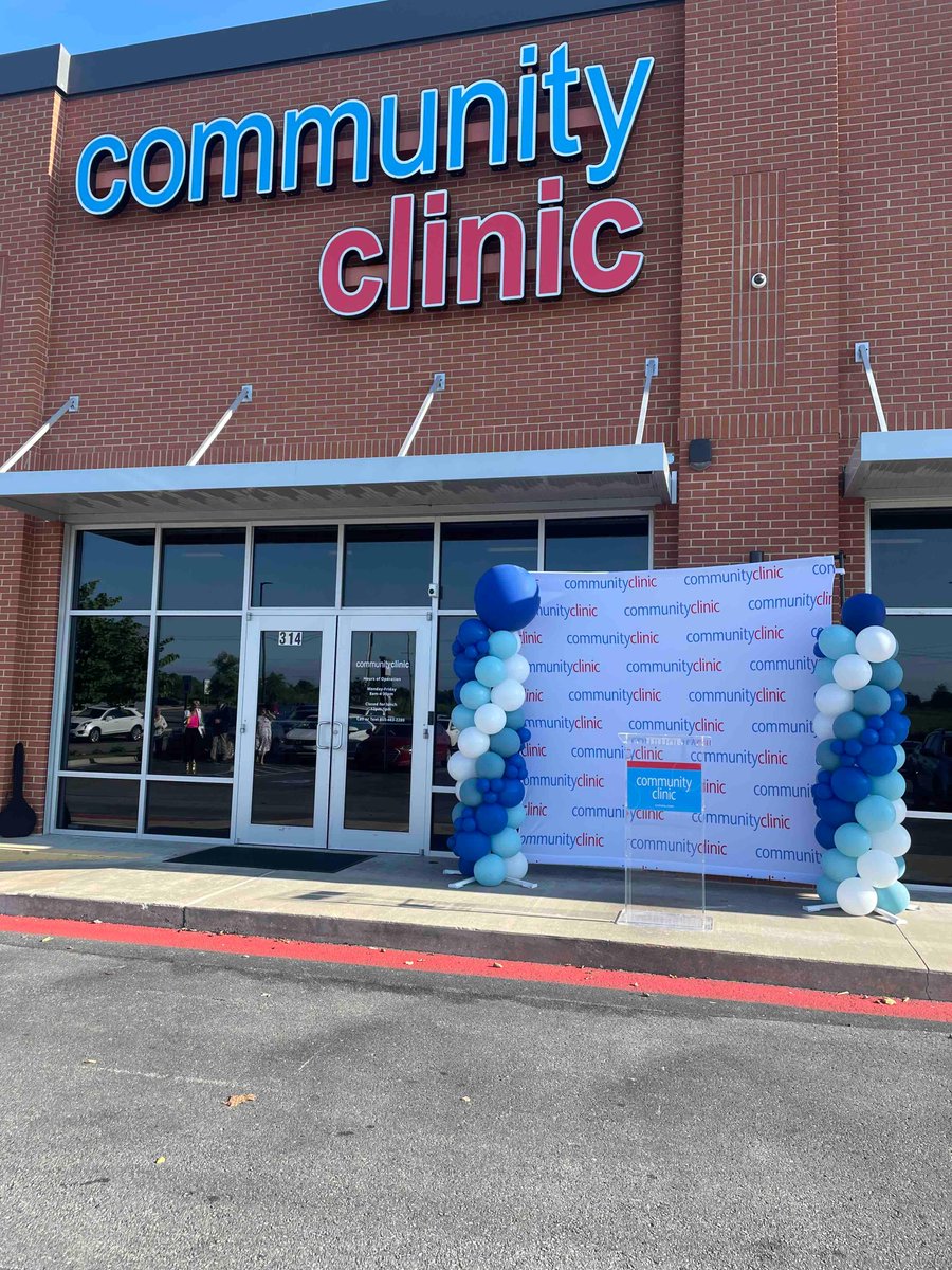 CClinicNWA's tweet photo. Our Centerton Grand Opening and Ribbon Cutting is happening this morning! Stay tuned for our Facebook live!
#grandopening #centertonar #communityclinic https://t.co/8qzuXBbm5H
