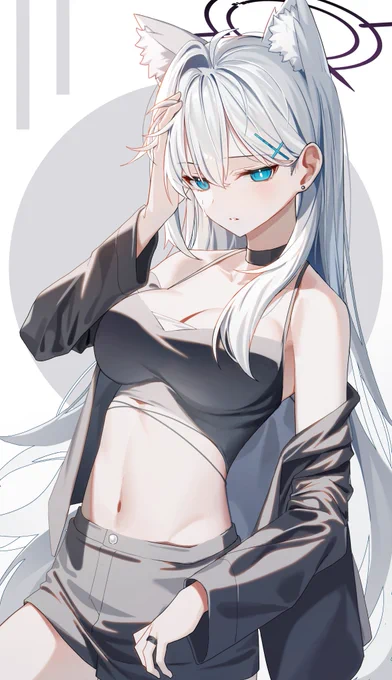 #ブルアカ   シロコ