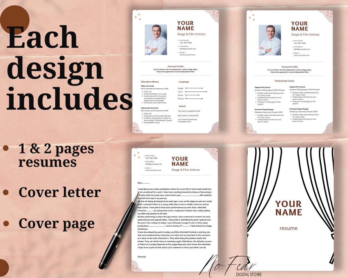 Sentenz07579553's tweet photo. Make a strong impression with our professional CV template! Showcase your skills and experiences with a modern and elegant design. Get ready for success in your job search!
https://t.co/BKvZpoWKPg
#resumetemplate #actorresume #JobSearch #Professionalresumetemplate #cv #Resume https://t.co/7WqefA8AYC