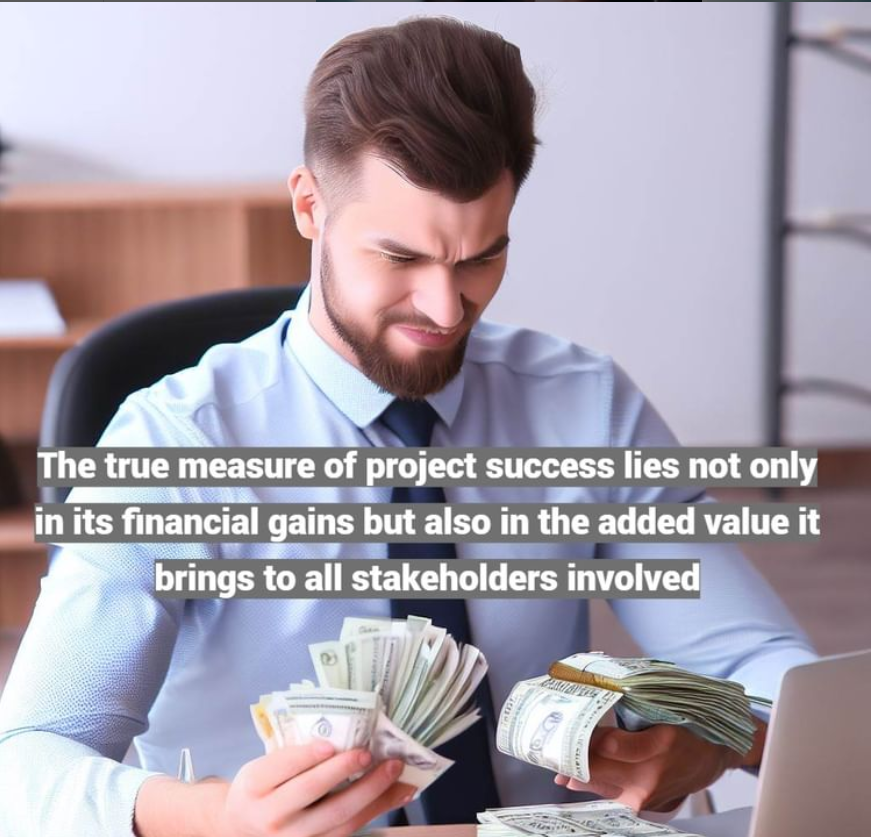 Trailblazerpm's tweet photo. Project success should not be solely evaluated based on financial gains, as it fails to capture the holistic impact of the project. 

#scrummaster  #agilemanagement #projectmanagement #projectmanager #programmanager #trailblazerpm #valueadd #truemeasure #stakeholder https://t.co/sbVXjTB2H8