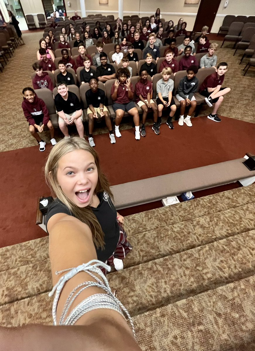 SCAJRHIGH's tweet photo. First day is in full swing for Jr High! From our annual Assembly to classroom scavenger hunts! It’s gonna be a great year!! 💯 #GoSaders #SaderWay https://t.co/cXPMCsF0nj