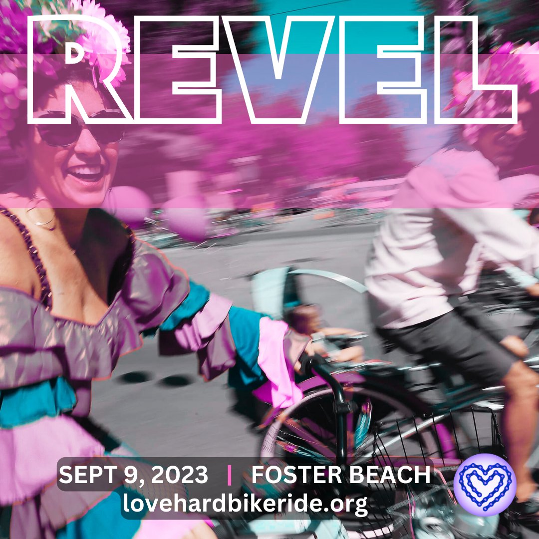 LoveHardChi's tweet photo. We hope you'll be among the riders and revelers at Foster Beach on September 9. We'll be raising emergency relief funds to help Chicago theater artists. And we'll be celebrating the memory of those in our community we've lost this past year. https://t.co/aLHnRt7b6L https://t.co/7g4gar9EV5
