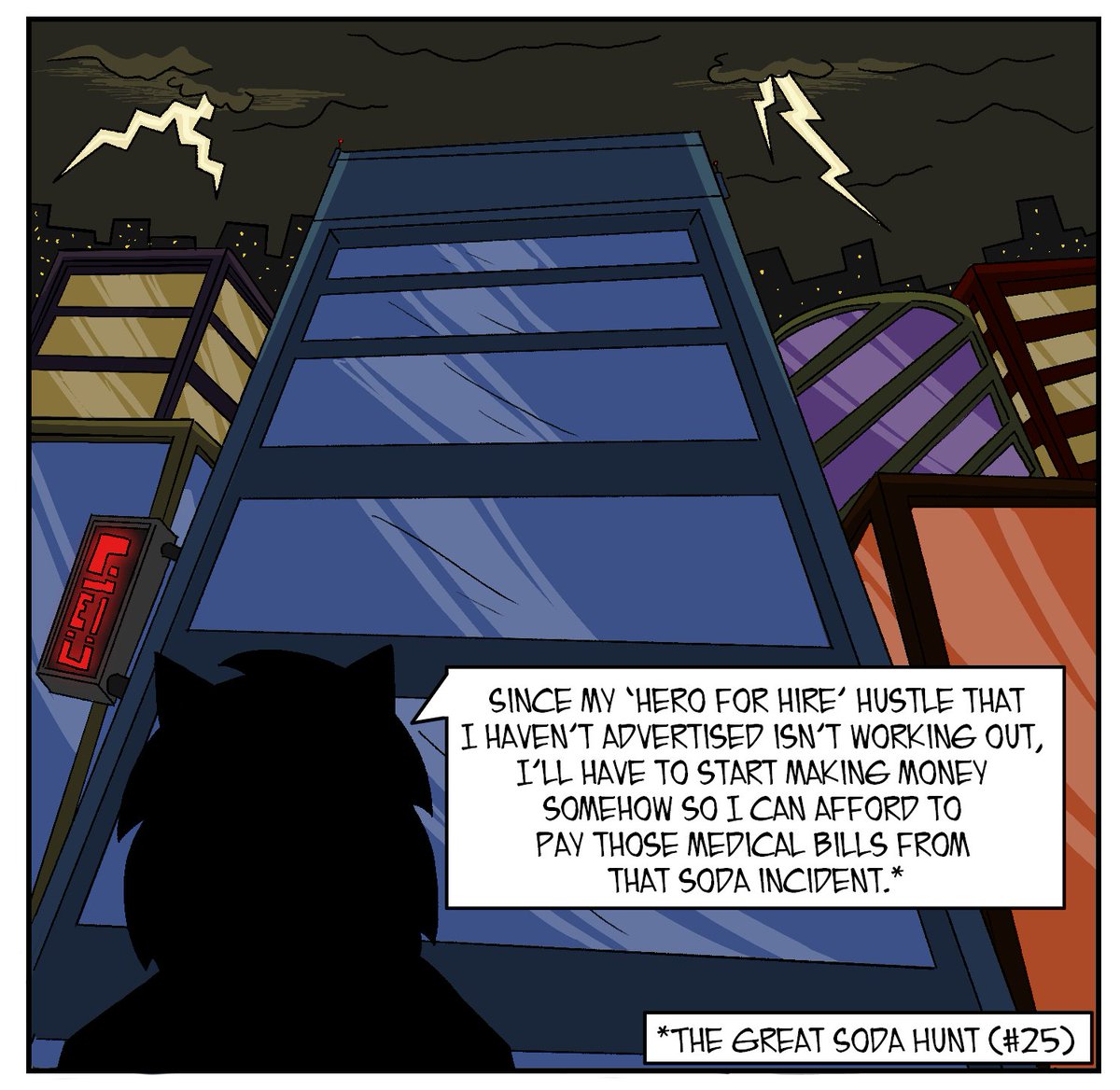 blkcrstlcmcs's tweet photo. HEROIC HARDWARE ARC STARTS HERE!

Terriful needs to get a job to pay off his medical bill.  Where does he go? Use the links below and find out.

🔽🔽🔽

#weeklycomic #comic #webcomic #comics #webcomics #art #ComicArt https://t.co/BiEiNHCr6B