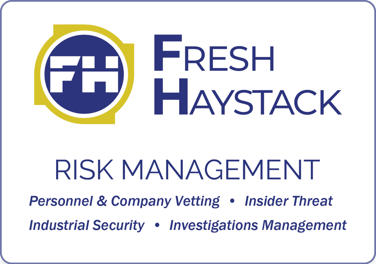 CandaSolutions's tweet image. Revolutionize your business processes, drive digital transformation, and ensure top-notch security with #FreshHaystack. Specializing in Onboarding, Industrial / Personnel Security, Insider Threat Defense, and Enterprise Risk, we&apos;ve got you covered.