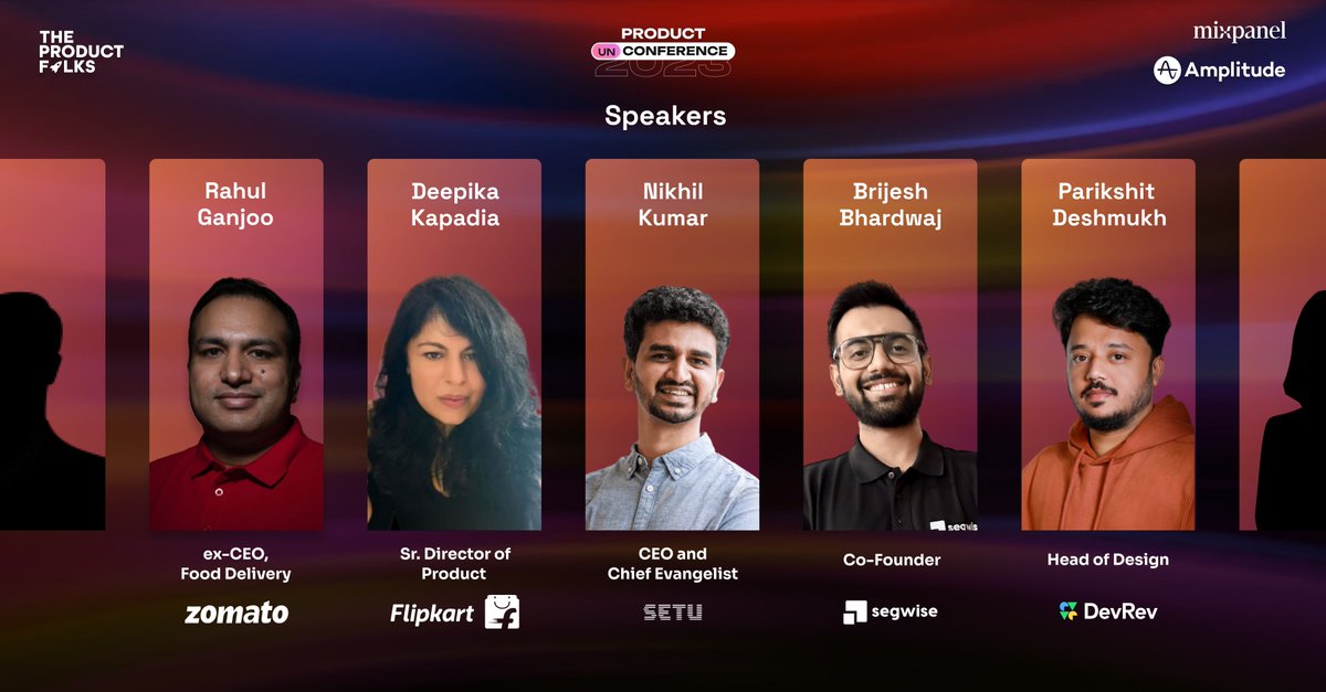 The anticipation is building &amp; we can’t contain our excitement 🤩

Here’s a peak of our second line-up of the brilliant minds who'll be taking the stage at the Product (Un)Conference'23🎙️🔥

🌟 Grab your early bird pass before it runs out: bit.ly/unconference20…