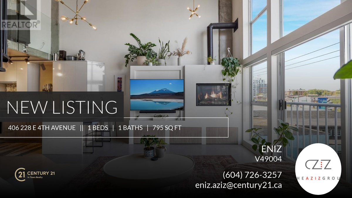 TheAzizGroup's tweet photo. 📍 New Listing 📍 Take a look at this fantastic new property that just hit the market located at 406 228 E 4th Avenue in Vancouver. Reach out here or at (604) 726-3257 for more information https://t.co/tqWBG05IrO https://t.co/GD0JURnKuk