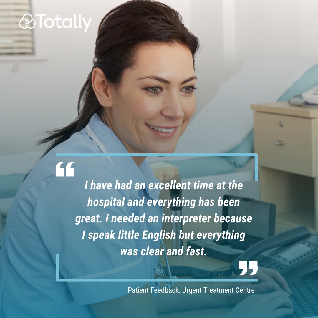 At our Urgent Treatment Centres, we ensure that language is no barrier when delivering excellent patient care to our patients.
#FeedbackFriday