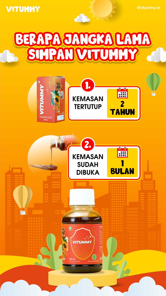 vitummyid's tweet photo. Hallo Mommies^
Momin kasih info penting nih buat mom!
Hayoo siapa yang belum tau berapa jangka lama simpan Vitummy?
๐ https://t.co/LYaVstkGB9
#vitummy #maduvitummy #duniaanak #vitummyobatcacing #vitaminanak #nafsumakan #antigtm #maduanak #vitummyagustusan #vitummyoriginal https://t.co/IJYP5xhqwo