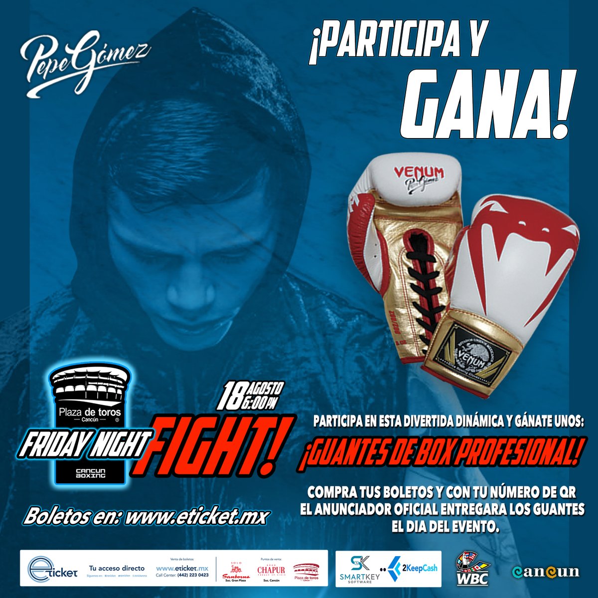 Cancun Boxing By Pepe Gómez tweet media