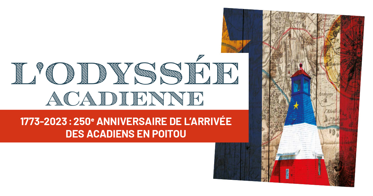 Chatellerault86's tweet photo. #Chùtellerault et #GrandChùtellerault ont hùte de célébrer le 250e anniversaire de l'arrivée des Acadiens en Poitou et hissent leur drapeau en leur honneur. Rdv le 14/08 à Chùtellerault et le 15/08 à #Archigny pour des festivités avec le @departement86 ⶠhttps://t.co/2ejIDwYiVX https://t.co/GOepoOxCYV