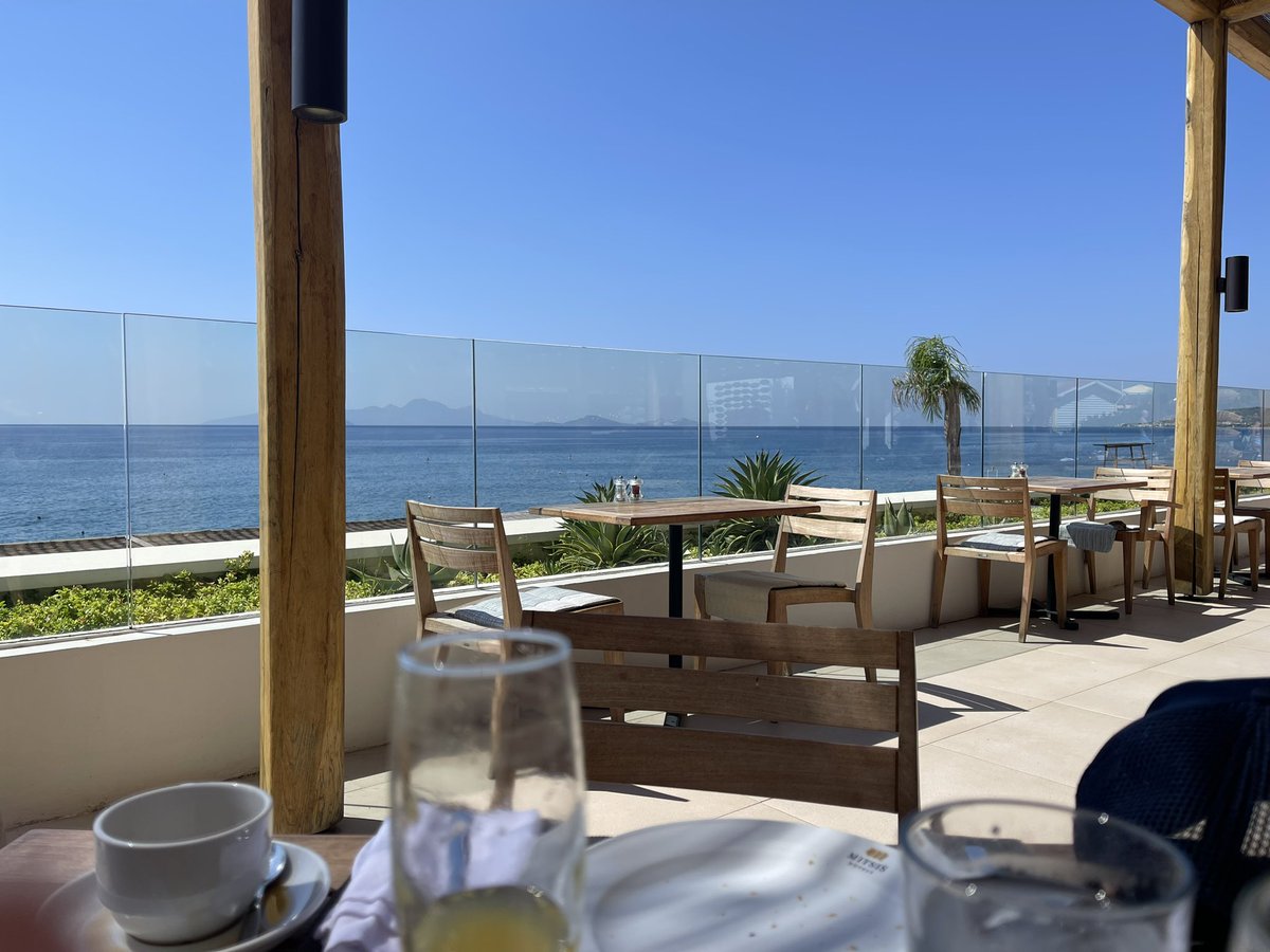 Howarthj77's tweet photo. Birthday brunch with a view 
@mitsishotels #Kos https://t.co/SwLWB2mHEd