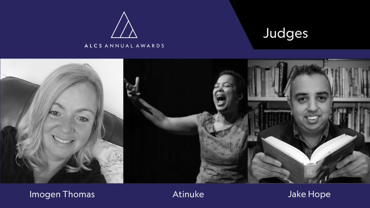 Welcome to the judges for the next Educational Writers' Award! They'll work through all the submissions to find outstanding non-fiction that stimulates & enhances learning 🙌 Thanks to Imogen, Atinuke, @Jake_Hope & our partners @Soc_of_Authors! #ALCSAwards
