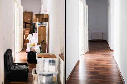 Keep old furniture, clothes, and more from taking over your home by following this downsizing guide: bit.ly/3TJPai2 
#KeyStorage #selfstorage #storageunit #declutter #storagesolutions #storagetips #downsize