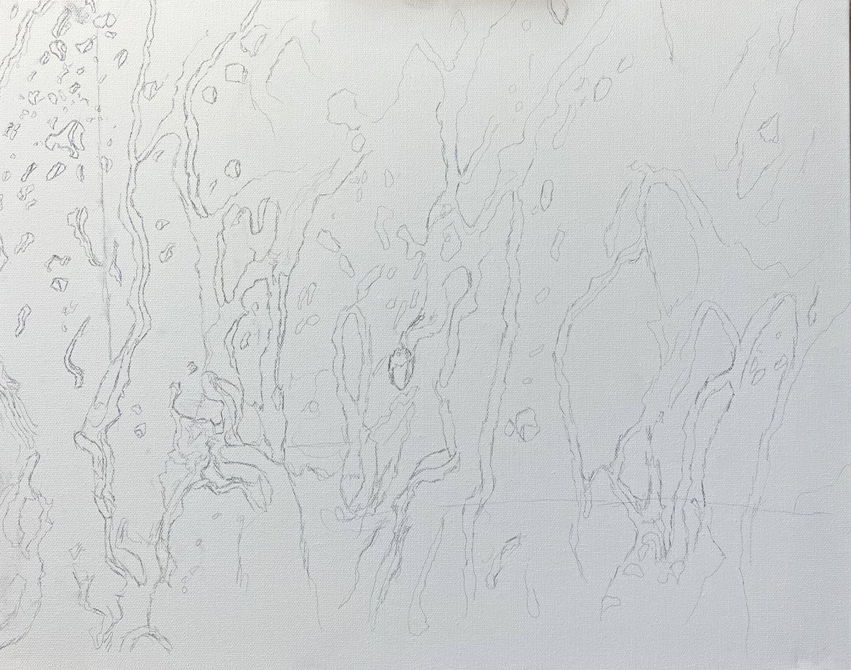 rionabuthello's tweet photo. The sketch:                            The painting: https://t.co/NQCnImbYIz