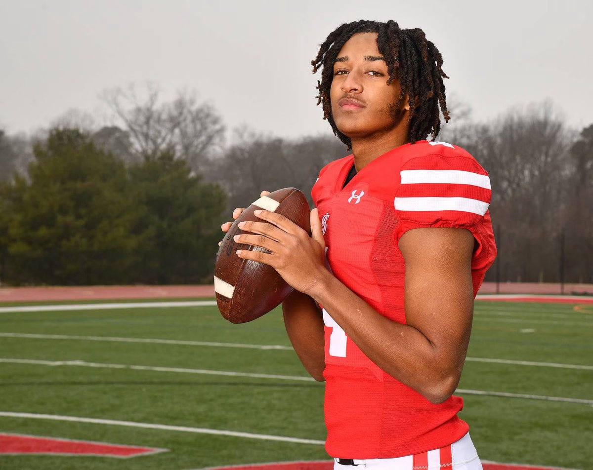 Spalding four-⭐️ QB @malikw2025, the county’s top recruit, talks about giving back to kids in his community and the Pac-12 realignment in a new Q & A 👇 capitalgazette.com/sports/high-sc…