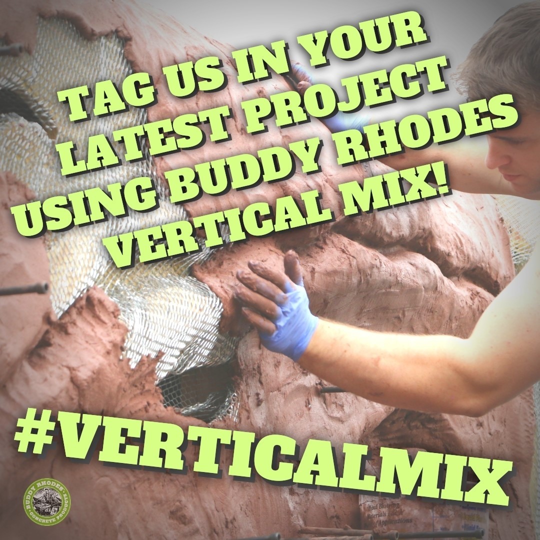 We would love to see your latest project using Buddy Rhodes Vertical Mix! Use hashtag #verticalmix and share your work with us!

#buddyrhodescp #buddyrhodes #buddyrhodesconcrete #concrete #buddyrhodesgfrc #buddyrhodesecc #craftsmanmix #verticalmix