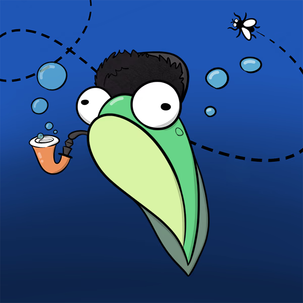 Customize your tadpole with the Midnight background 🌙 which was made for <a href="/heya_nfts/">Detective Frog (heya0x.eth)</a> after showcasing his detective skills 🔎👉flyfrogs.xyz/customize
