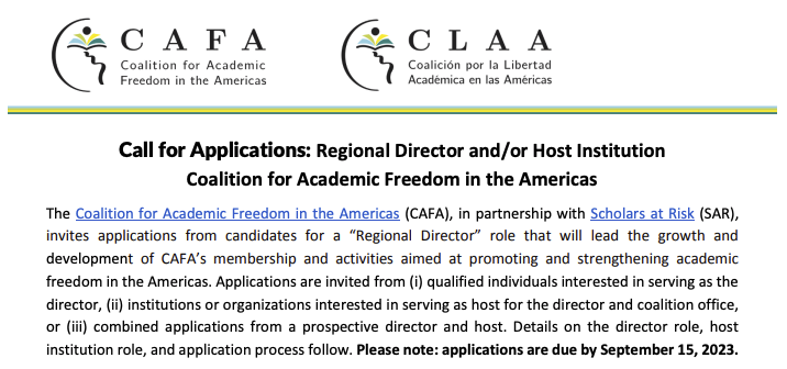 Scholars At Risk tweet media