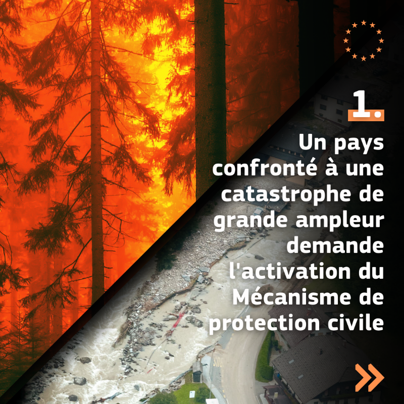 UEFrance's tweet photo. Lorsqu'un État est frappé par une catastrophe de grande ampleur, il peut demander l'activation du Mécanisme de protection civile de l'UE 👨‍🚒 🇪🇺

C'est dans le cadre de ce dispositif que plusieurs pays proposent leur aide à la Grèce 🇬🇷 et à l'Albanie 🇦🇱 ↓

#EUCivPro #EUSolidarity