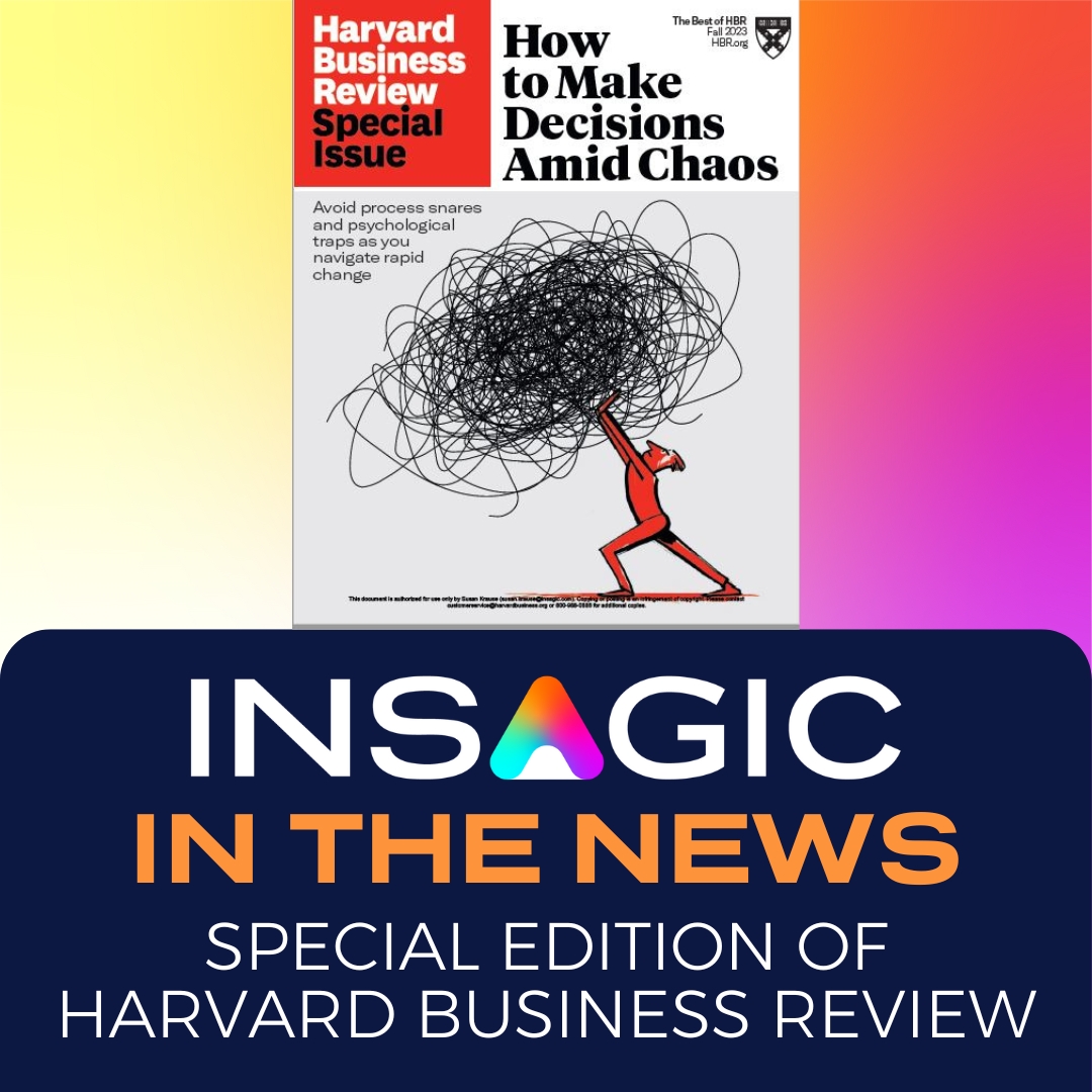 Insagic_'s tweet photo. The new special issue of Harvard Business Review on newsstands features a re-issue of the 2018 article “How to Make Sure You’re Not Using Data Just to Justify Decisions You’ve Already Made,” by Insagic’s own Head of Analytics, Kevin Troyanos. Read it here: https://t.co/wsylypkHIJ https://t.co/u3HEJxD2jN