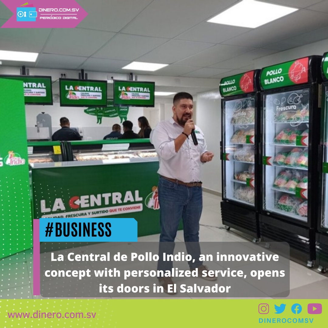 dinerocomsv's tweet photo. #Business La Central de #PolloIndio, an innovative concept with personalized service, opens its doors in El Salvador
Read it here: https://t.co/7nnggJ6ZAL
#CentraldePolloIndio #innovativeconcept #ELSALVADOR #Toledo https://t.co/LHT0qksQg6