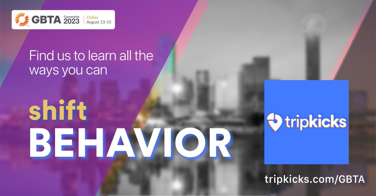 What if you showed travelers why they're going to love your preferred suppliers? You could shift traveler behavior.

And with Tripkicks you can.

Meet us at GBTA to learn more!
hubs.ly/Q01-HQwb0

#businesstravel #travel #GBTA2023 #travelbetter