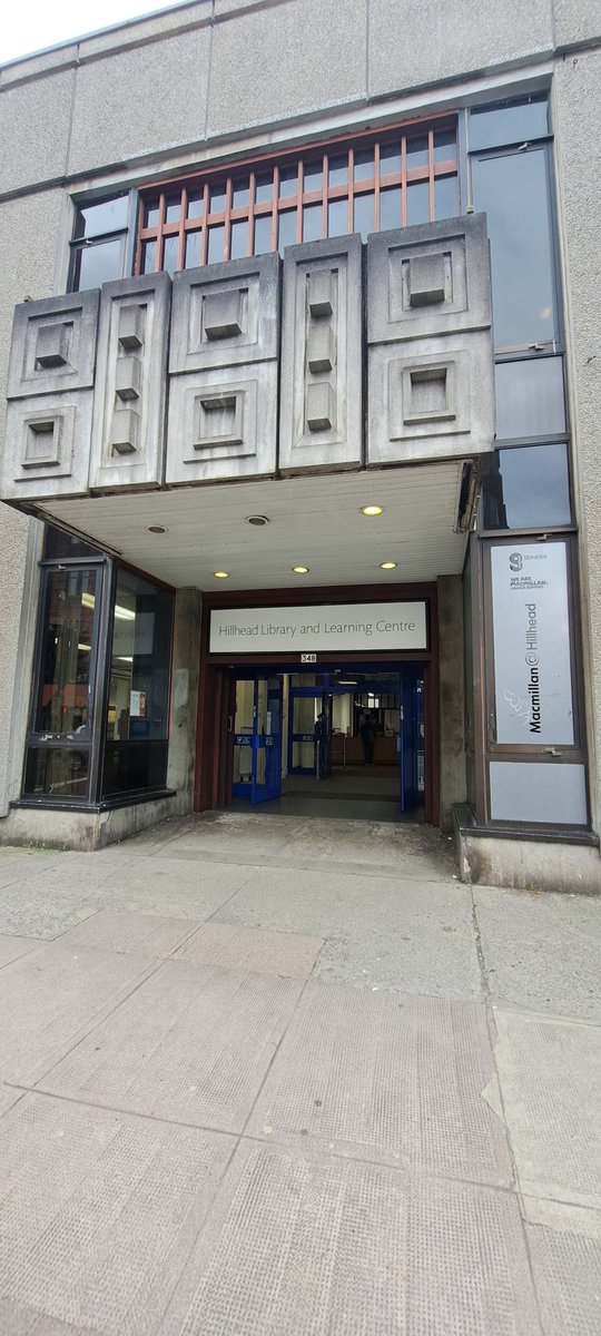 Glasgow library spot 👀📚